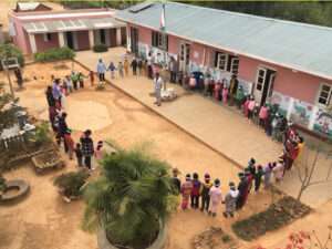 Mahabo Madagascar cour d'école